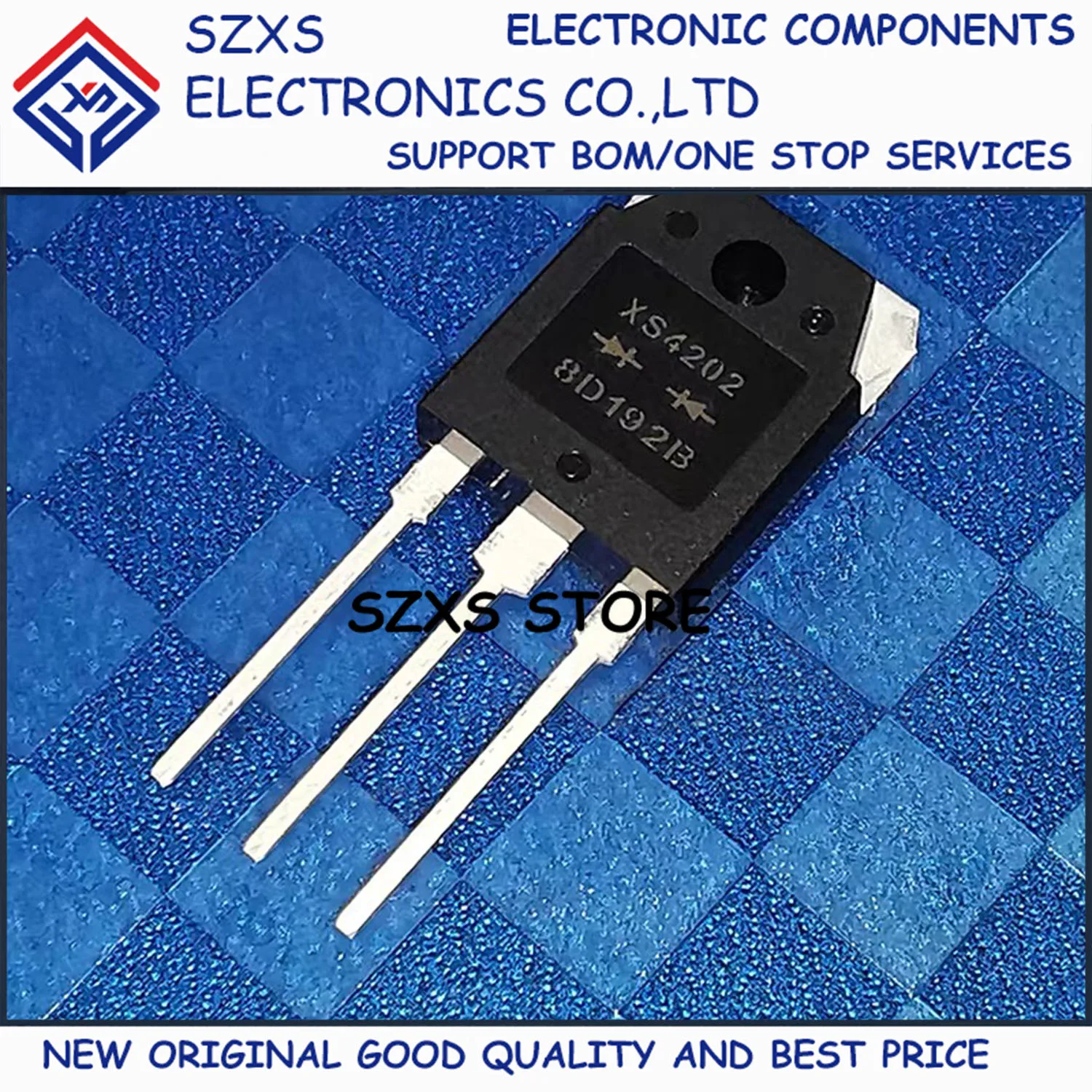 

New Original 10Pcs XS4202 CTXS-4202S TO-3P 200V 20A Fast Recovery Diode In Stock Electronic Components Good Quality