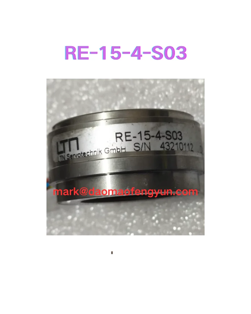 RE-15-4-S03 Second hand encoder testing OK,