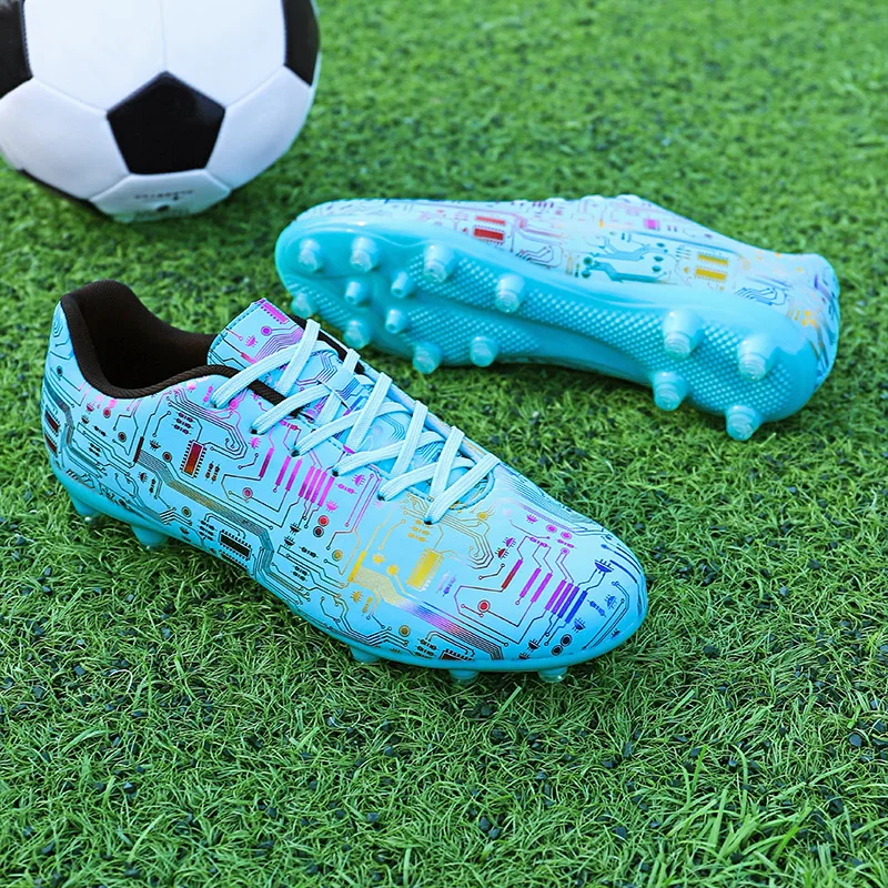 Zapatos de entrenamiento antideslizantes de alta calidad para hombres, zapatillas de fútbol profesionales, resistentes al desgaste, FG/TF, botas de fútbol para niños, zapatillas de deporte al aire libre