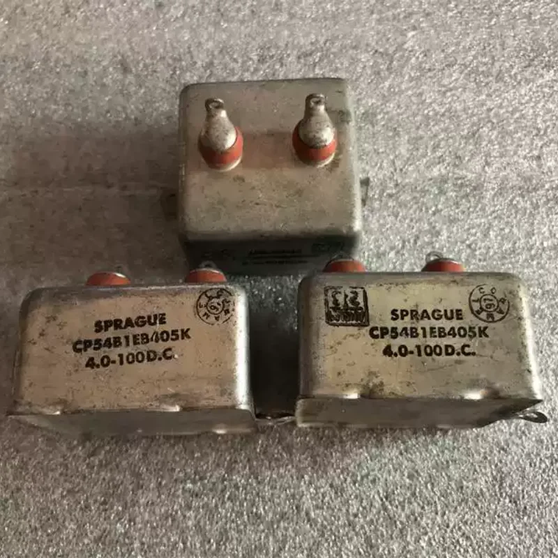 

Antique American SPRAGUE CP54B1EB405K 4UF 100V Copper Shell Gallbladder Machine Oil Immersed Capacitor