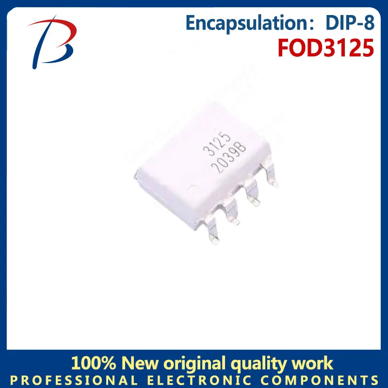 5 قطع حزمة FOD3125 DIP-8 مشغل بوابة إخراج منطقية