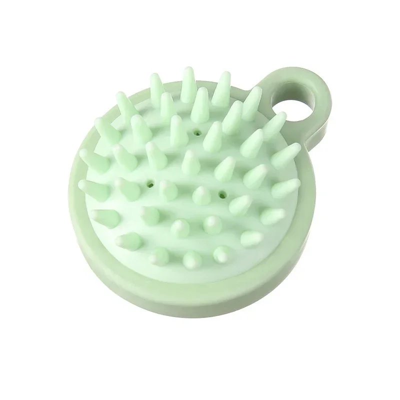 Peigne de massage du cuir chevelu en silicone, shampooing, masseur de cheveux, bain, brosse de massage du cuir chevelu, massage des points d'acupuncture du cuir chevelu, nouveau