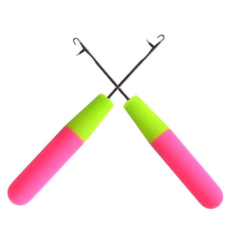 

1/3/6Pcs Latch Hook Set Crochet Needle Dreadlocks Plastice Knitting Hair Extensions Styling Tool For Braiding Weave Wigs Craft