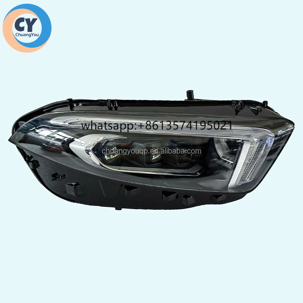 

For AMG A-Class Headlight W177 2019 2020 2021 2022 Original Headlamp A250 A260 AMG A35 A45 Geometric Headlights
