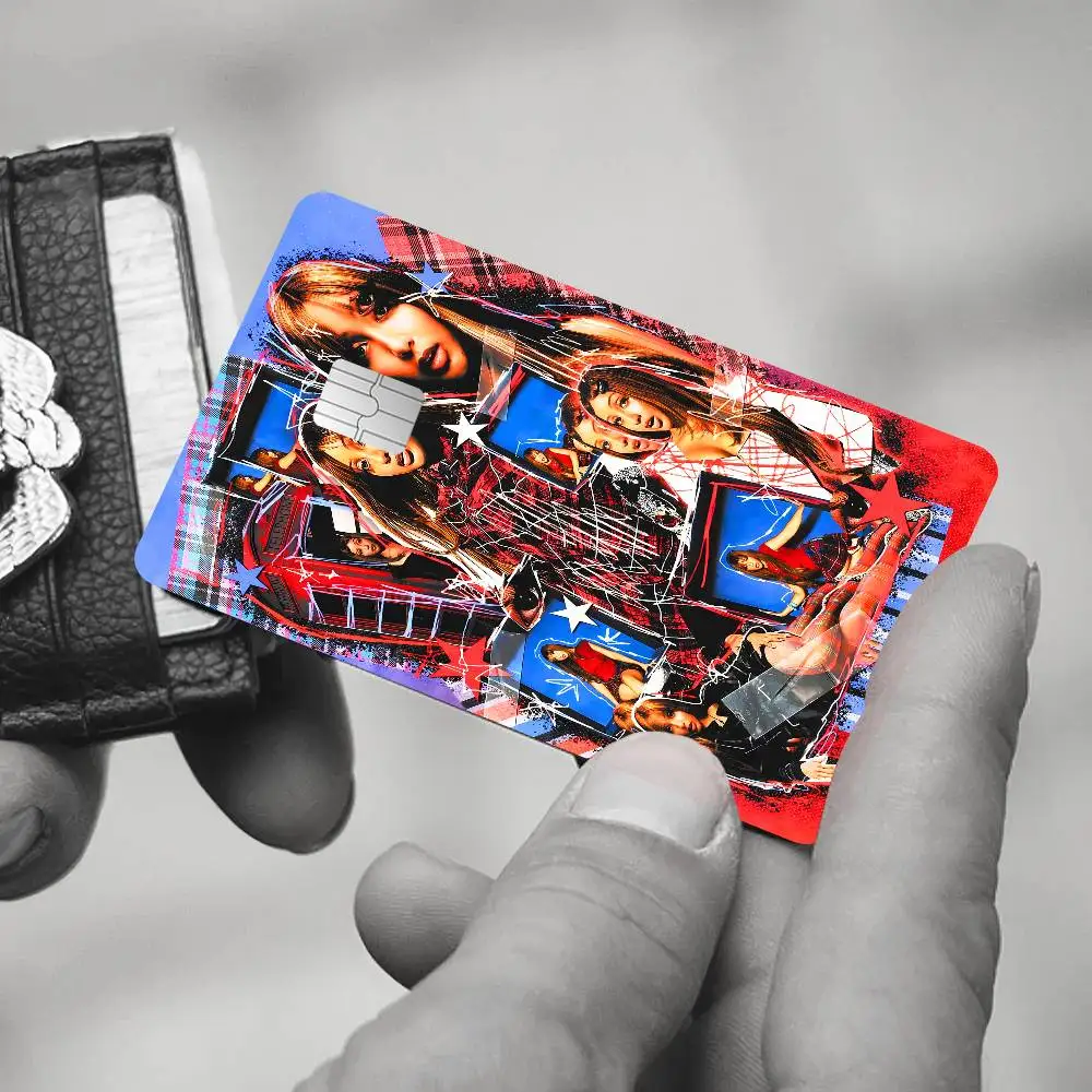 PinkPantheress Singer 100% رائجة البيع أمين الائتمان الخصم البنك بطاقة حافلة بطاقة فيلم الجلد ملصق #2