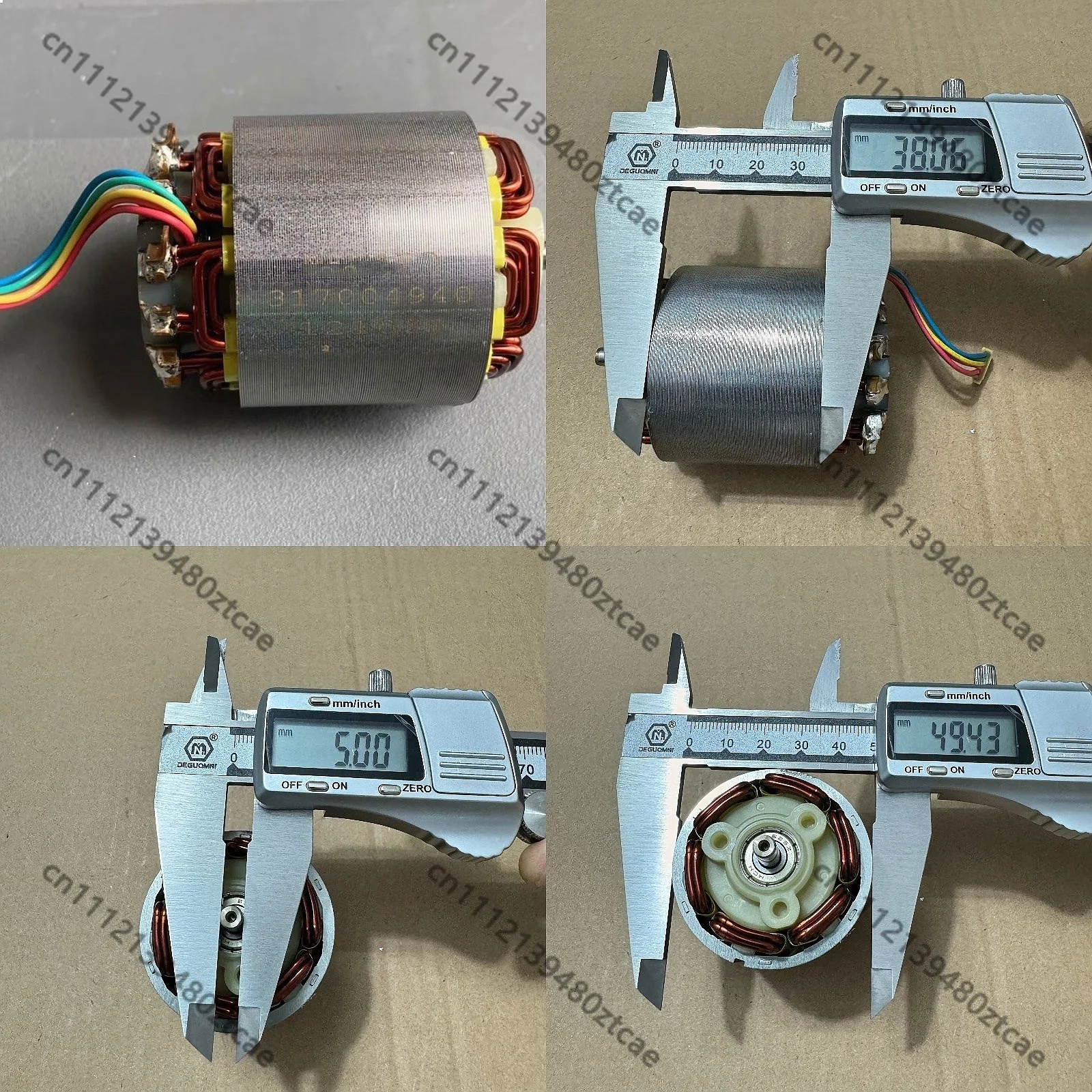 Original Brushless Motor Replacement for Metabo 18V Angle Grinder WB 18 LTX BL 125