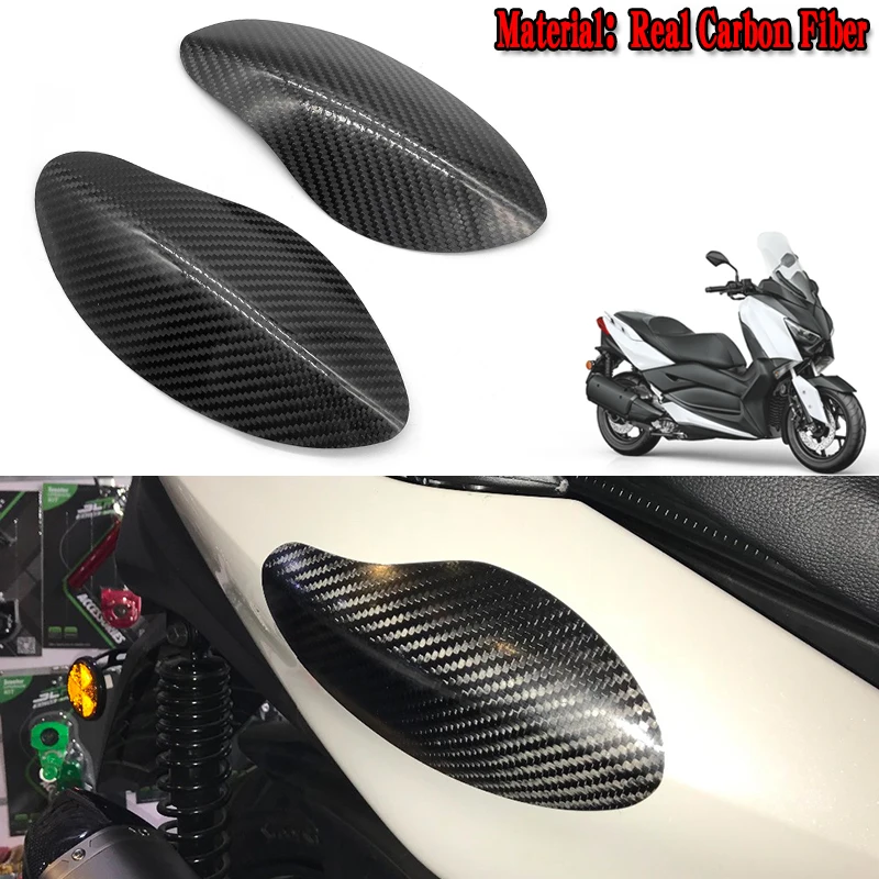 New X-MAX300 Motorcycle Scooter Accessories Real Carbon Fiber Protective Guard Cover Styling Fit For YAMAHA XMAX 400 300 250 125