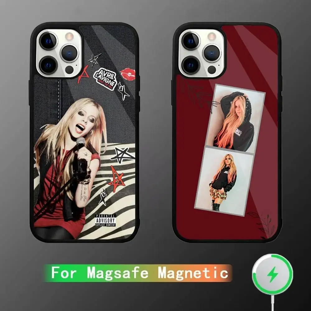 

A-Avril Lavigne Love Sux Phone Case For iPhone 16,15,14,13,12,11,Pro,Max,Plus,Mini,SE New Magsafe Magnetic Wireless Charging
