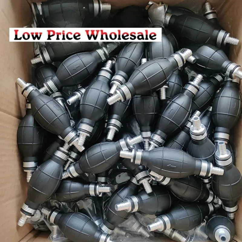 6mm/8mm/10mm/12mm Handkraftstoffpumpe mit Gummiball und Aluminiumgehäuse für Diesel, Öl und Benzin – ideal für Auto, Boot und Außenborder – Detail 6