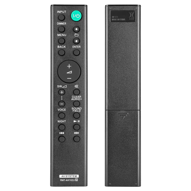 RMT-AH102U RMTAH102U para control remoto Sony, para sistema de cine en casa Sony HT-XT100 HT-CT390 SS-RT3 Sound Bar