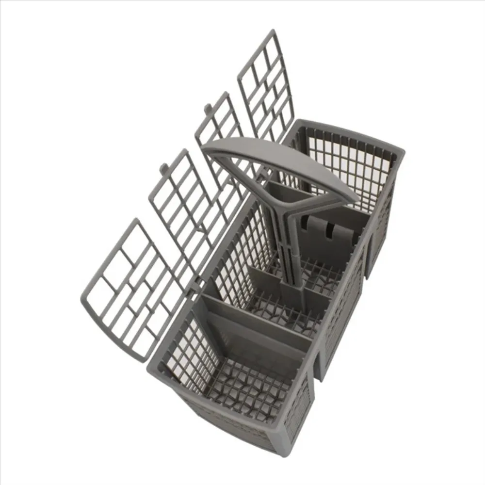 B06B-Universal Dishwasher Cutlery Basket Replacement, With Removable Handle, Dishwasher Utensil Holder For  And Siemens Dur