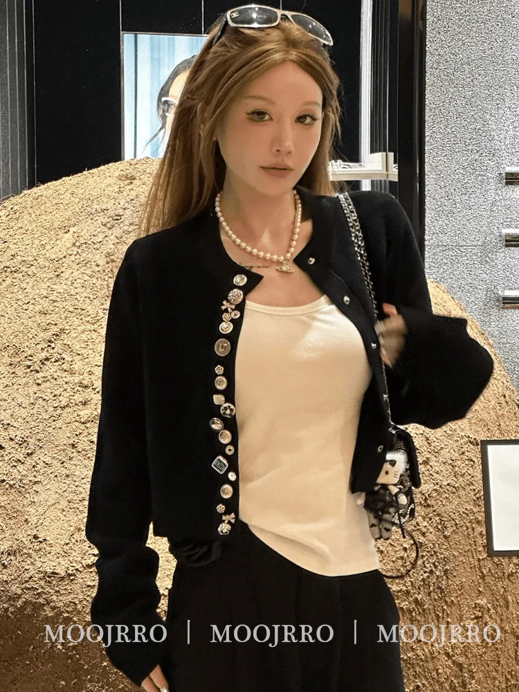 

Твидовый жакет в английском стиле для женщин, осенний, с отложным воротником, вязаный, в стиле преппи, в университетском стиле, с традиционной планкой, в стиле карго, на каждый день