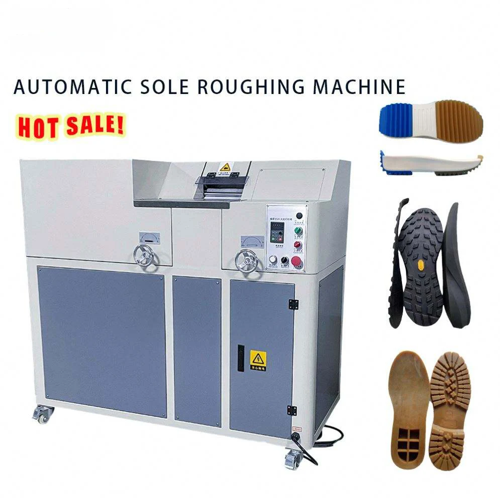 Rubber Shoe Outsole Roughing Grinding Machine with Dust Collector Shoe Roughing Machine Rubber EVA Sole Roughing Machine