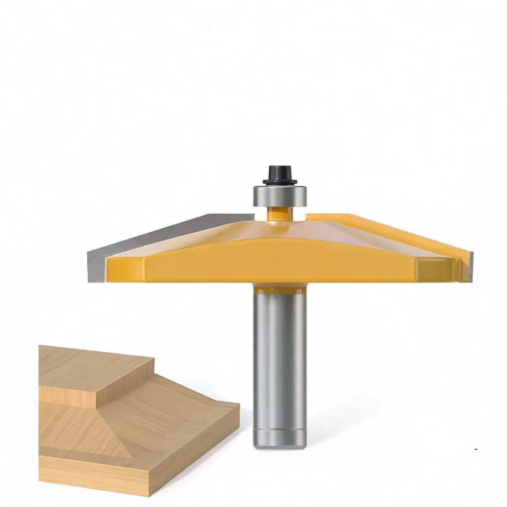 Ogee Raised Panel Router Bit For Cabinet Door Woodworking Milling Cutter Carbide Shank Edge Shaping Profile Carpentry Tool