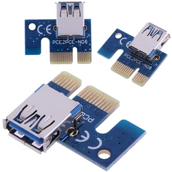 USB 3.0 PCI-E X1 Adapter PCI E X1 Adapter PCIe 1X to USB 3.0 Adapter Card for PCI Express RiserMining BTC Miner Expansion Card