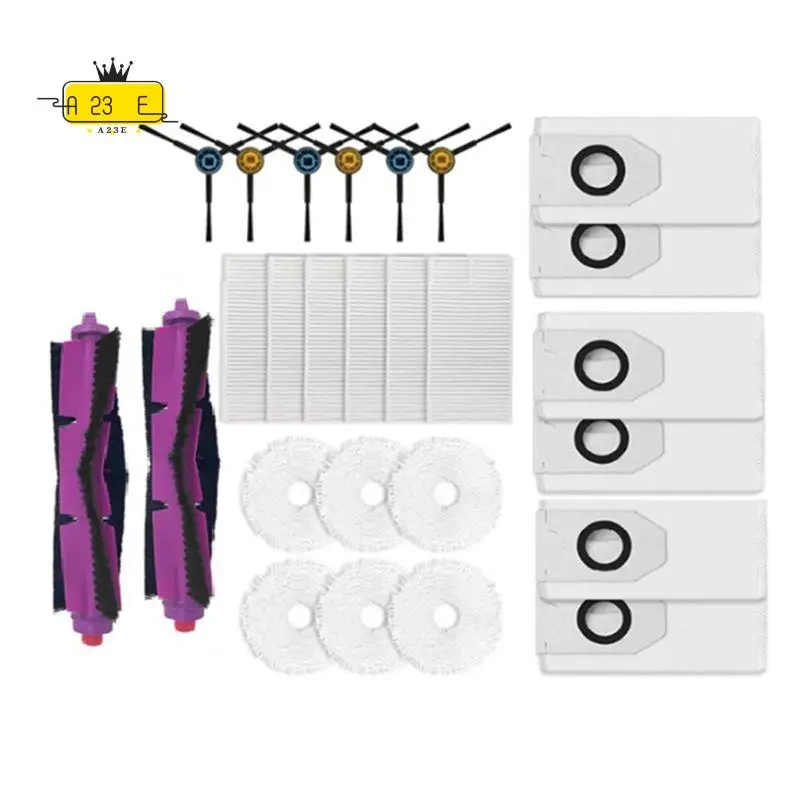 

A23E-26 Pcs Ultra Durable Accessories For MIDEA V12 Sweeper Accessories