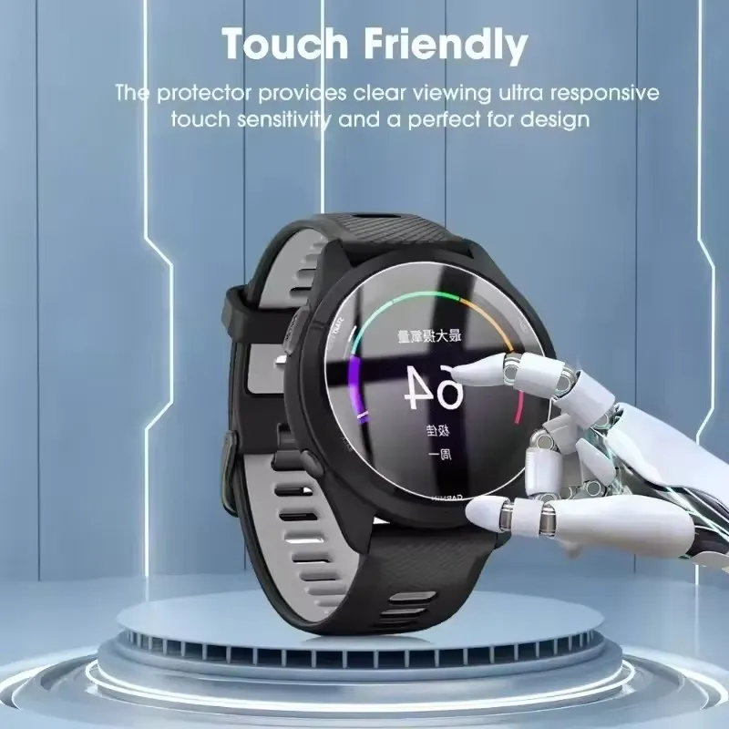 5 قطعة الزجاج المقسى للغارمين Fenix 7X 7S 7 6 8 47 مللي متر واقيات الشاشة فيلم ل Smartwatch #6