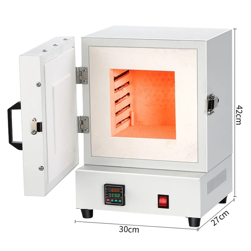 Industrial Oven Metal-Smelter Furn Four-Sided Temperature-Controlled Jewelry Plaster Mold Incubator Compact Electric Baking Oven