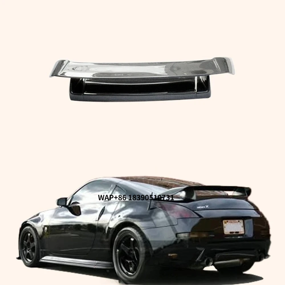 

Car Parts Rear Wing for Z33 2003-08 350Z NIS Version 1 Carbon Fiber Rear Trunk Spoiler