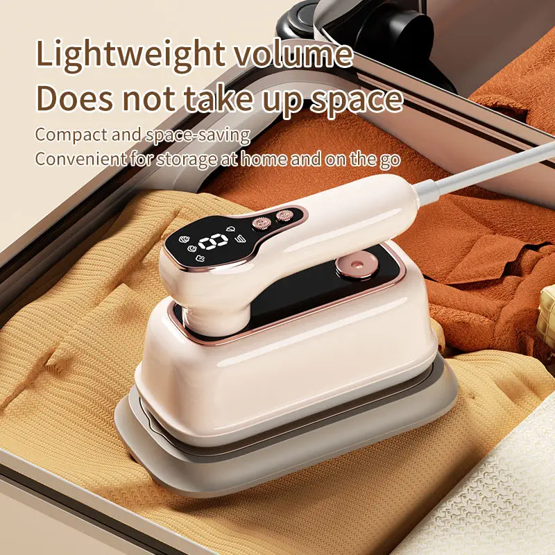 New Handheld 1200W Garment Steamer 125ml Electric Portable Steam Iron Machine 3 Gears Foldable Iron Machine Dry and Wet