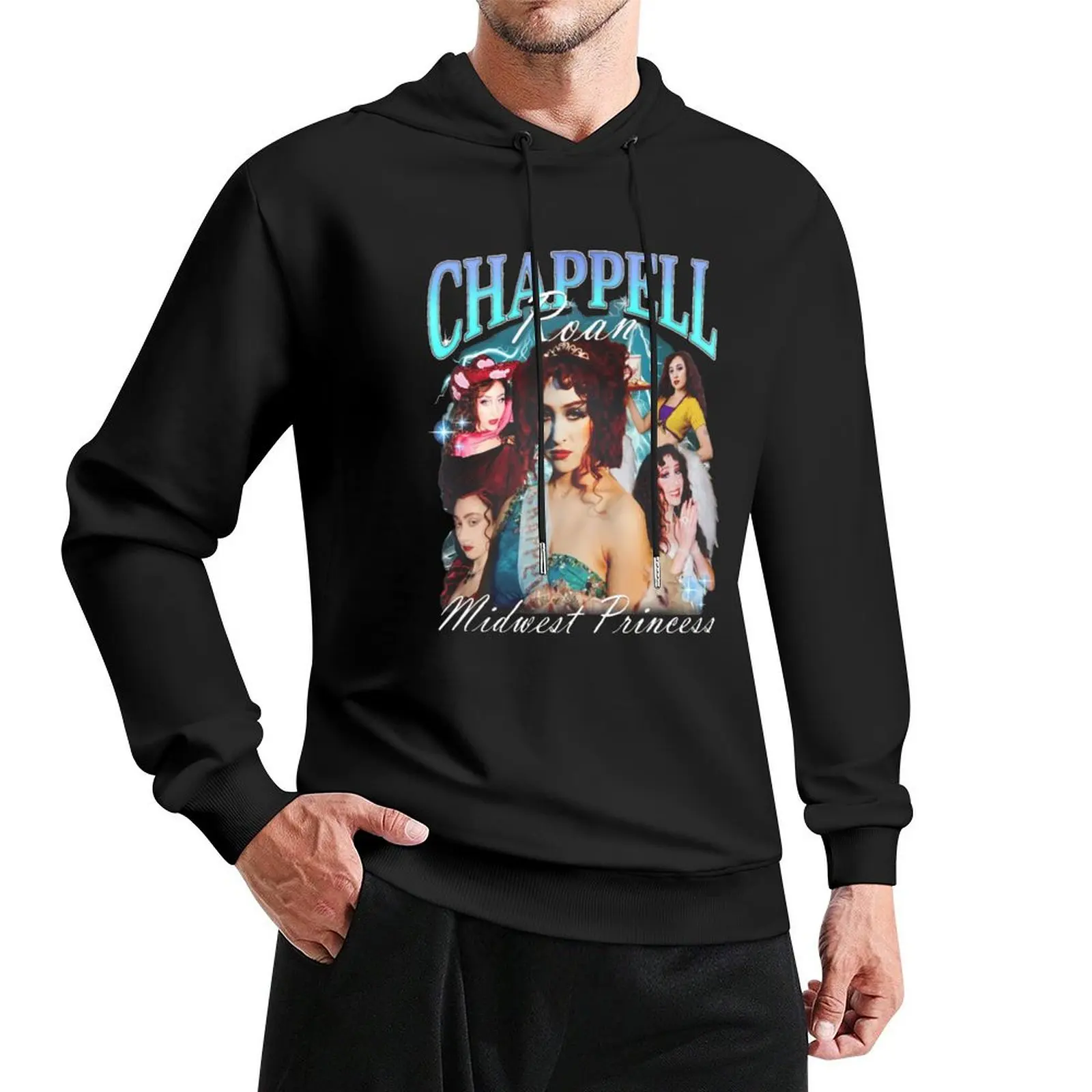 Chappell Roan Midwest Princess Retro Pullover Hoodie male clothes autumn jacket men anime clothing man hoodie