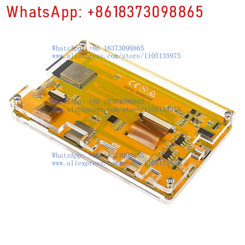 ESP32-S3 4.3 بوصة اللاسلكية والأزرق اللمس LCD 800*480 IPS TN شاشة ذكية شاشة Rgb 4.3 بوصة لوحة تطوير لاسلكية