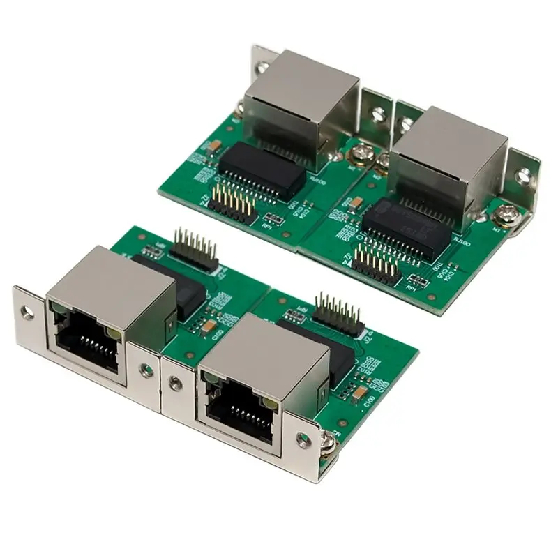 NEW HOT In Stock-M.2 B+M Key Network Card Pcie 1G 2XRJ45 Port Network Card I350T2 Vision Acquisition RS232 Serial Port Server Fo