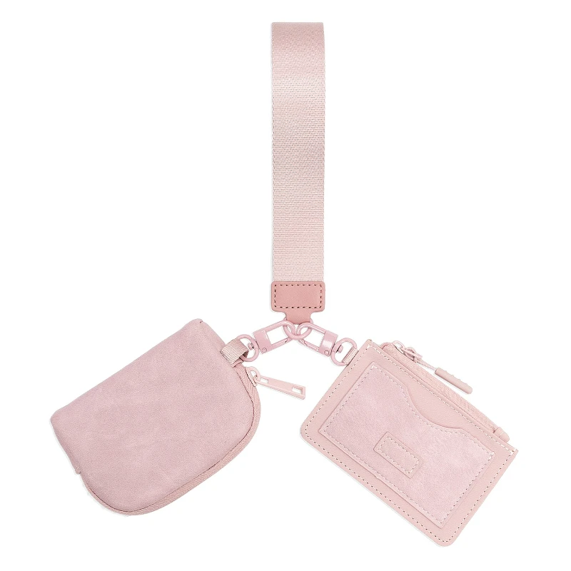 Simple and Stylish Mini Coin Purse, Women's Wrist Bag, Portable Card Bag