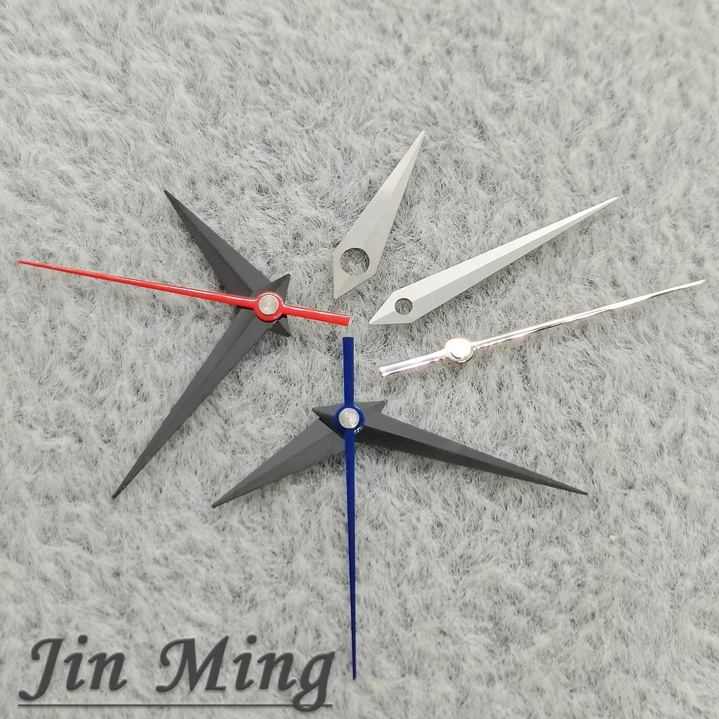 High-Quality Silver Gun Watch Hands (13mm X 12.5mm X 8mm) for NH35/NH36/4R/7S Movement Watch Accessories