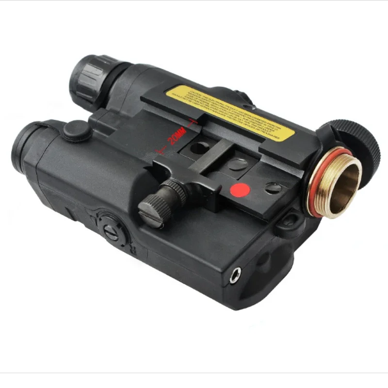 Imagem -02 - Tático Peq15 Pro Uhp Verde Laser Red Vermelho Laser Mais Branco Led Lanterna Arma Luz Branca Led Caça Ar15rifle 20 mm Ferroviário