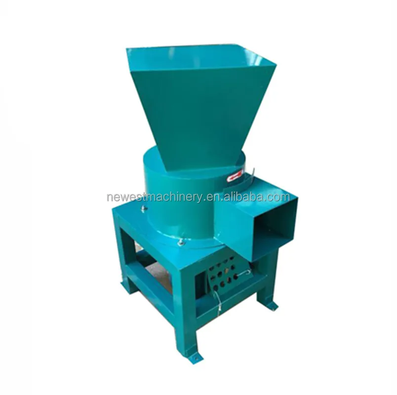 High efficient latex cotton crusher shredder machine shredding waste clothes machine