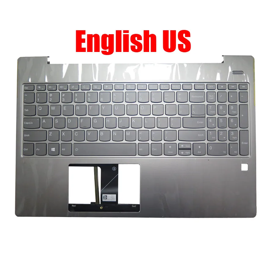

Laptop PalmRest&keyboard For Lenovo For Ideapad S540-15IWL S540-15IML English US 5CB0U42538 Upper Case With Backlit New