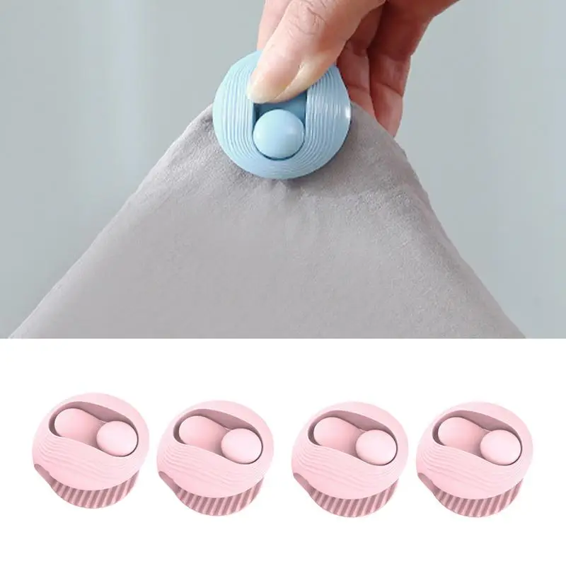 Duvet Cover Holding Clip 4X Small Comforter Fastener Traceless Quilt Holder Clips Comforter Duvet Clip Anti-slip Blanket