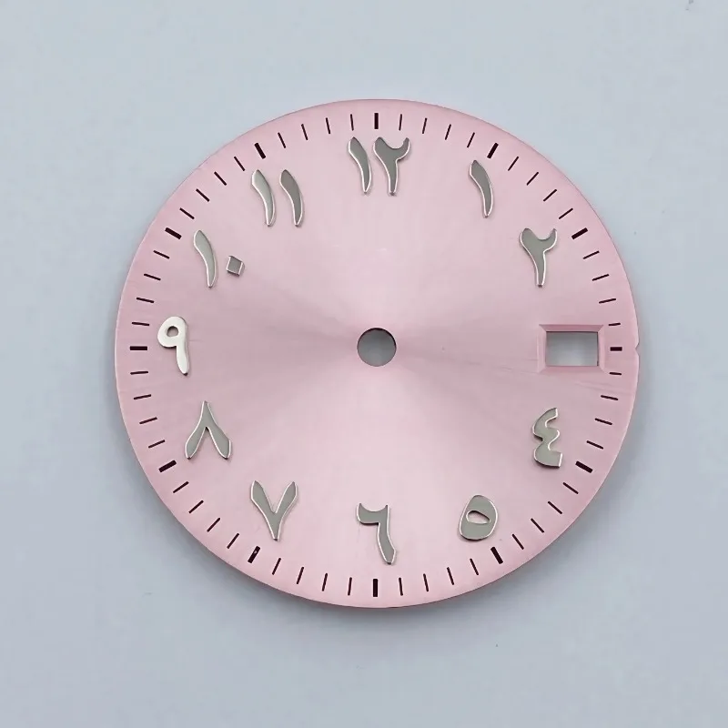 For NH35 dial 28.5MM Middle East Arabian nail sun pattern literal fit forNH36 movement watch modification accessories