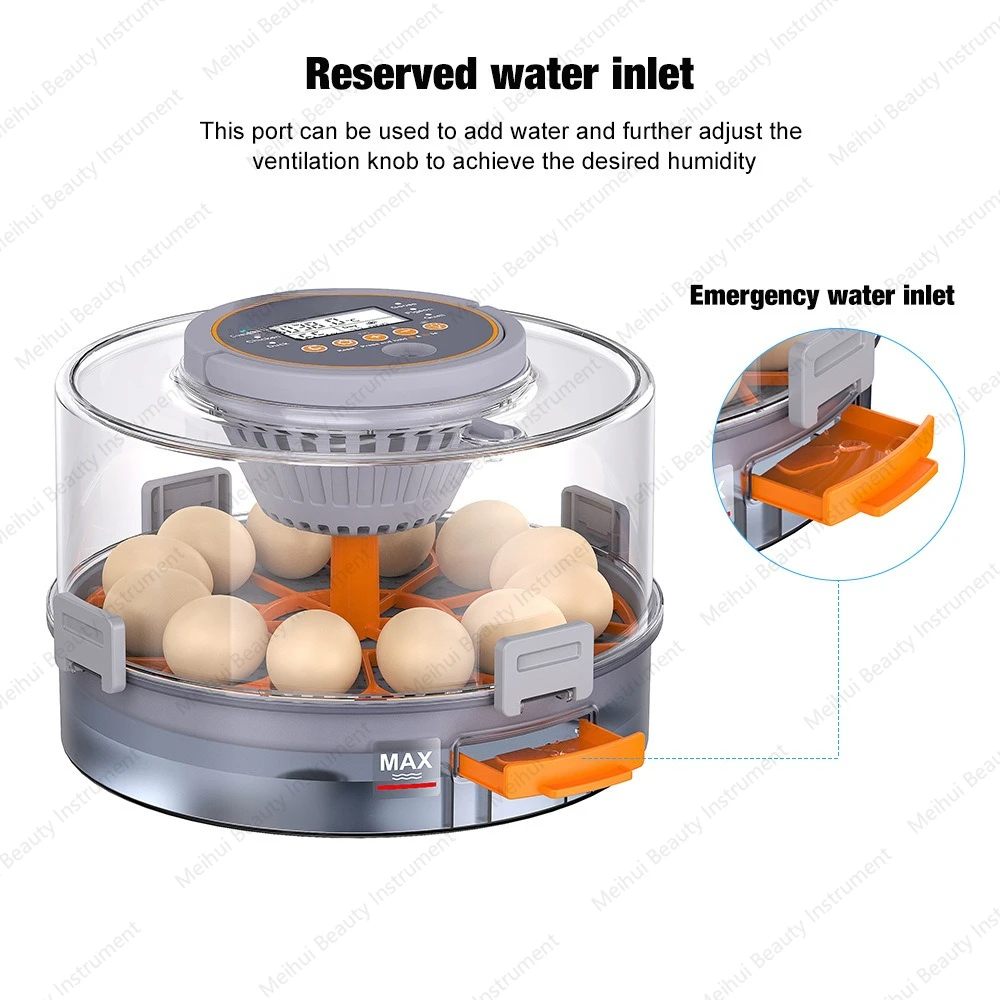 New Automatic Incubator Small Household Egg Incubator Intelligent Chicken Quail Egg Incubator