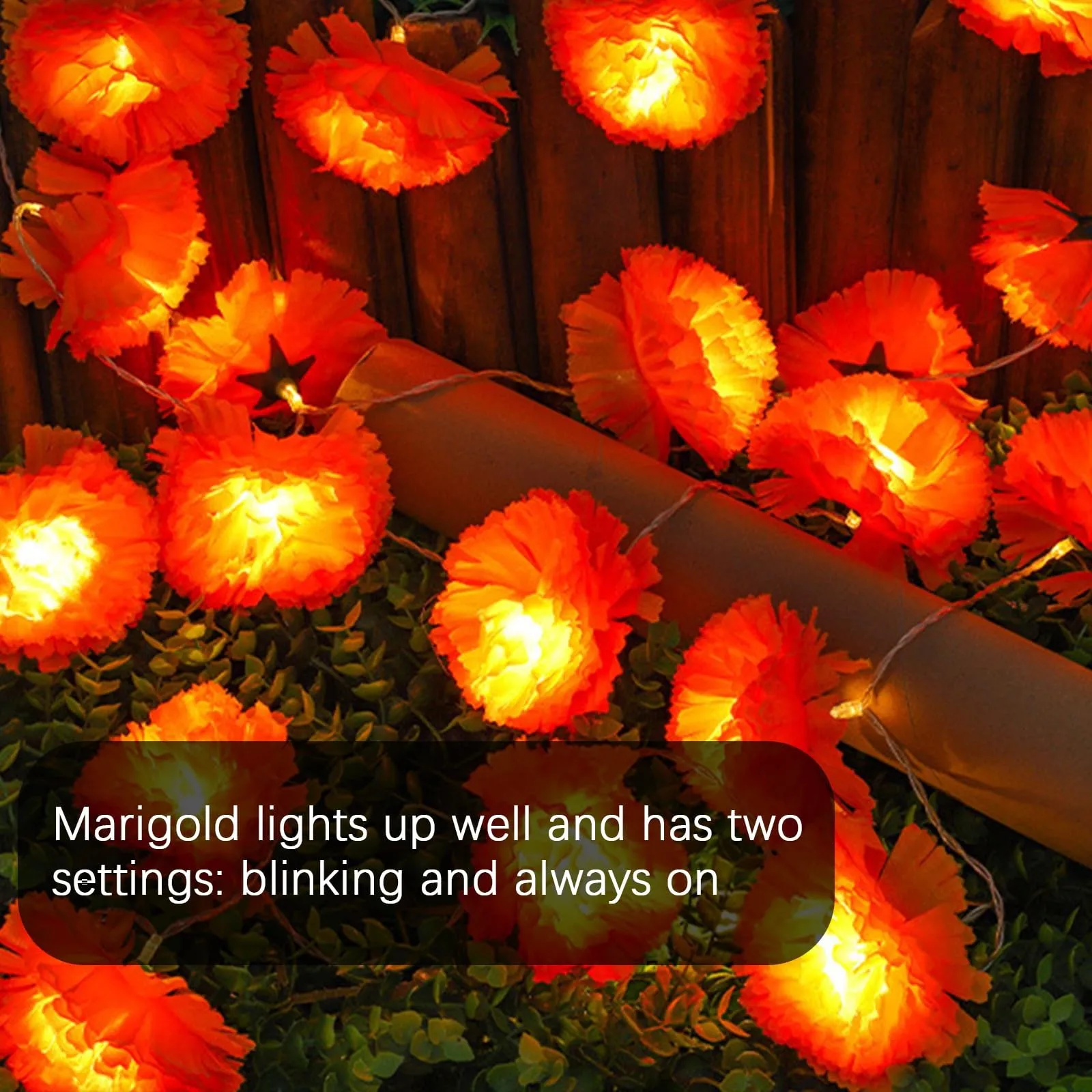 

Искусственные гирлянды из календулы, подвесные гирлянды, украшения для дивали, ужасы, атмосферные украшения, общая длина