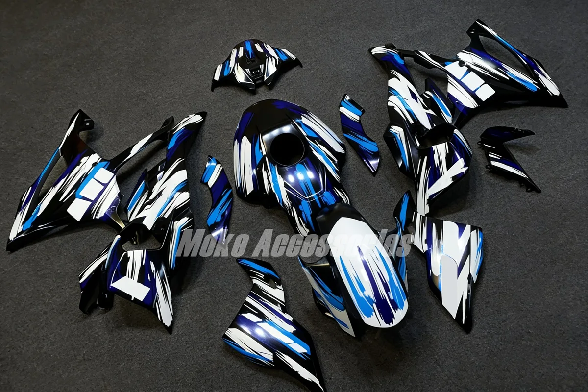 

Комплект обтекателей для S1000rr 2023-2024, высококачественный литой обвес, белый, черный, синий