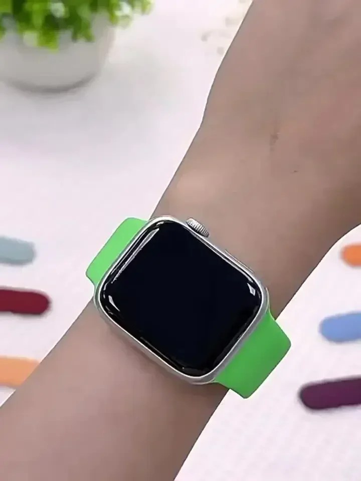 Glass+Case+Strap for Apple Watch Band 45mm 44mm 41mm 40mm 38mm 42mm Screen Protectors for Apple IWatch Series 9 8 7 6 SE 5 3 4