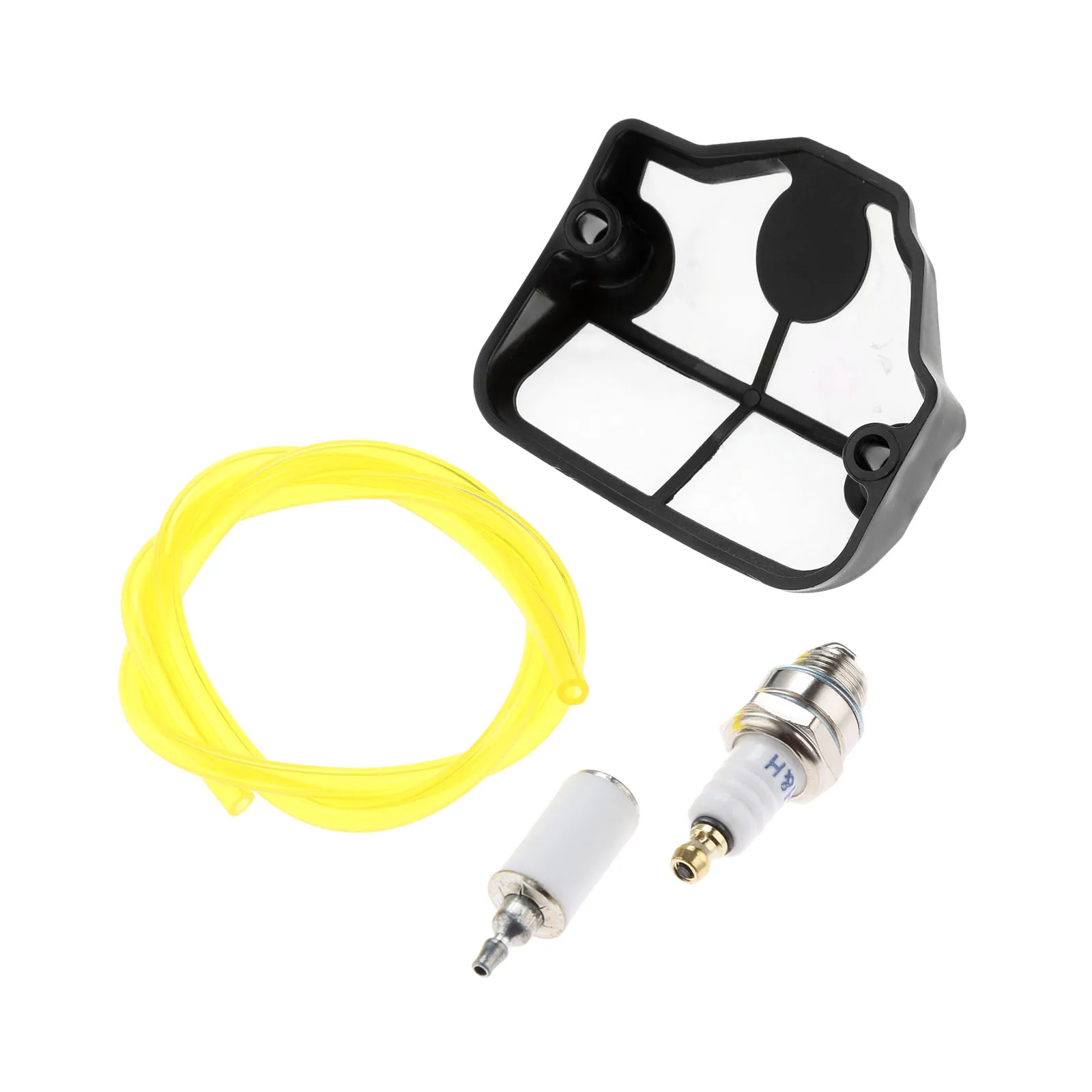 Air Filter with Spark Plug Pickup Fuel Filter Hose Tube for Husqvarna 36 41 136 136LE 137 137E 141 141LE 142 142E Gas Chainsaw