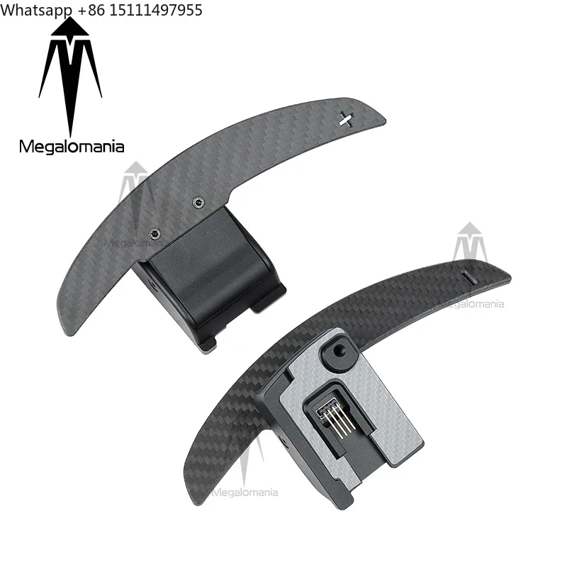 Car Interior Accessories Steering Wheel Carbon Fiber Magnetic Shift Paddle for ford  2022-2024 Bronco