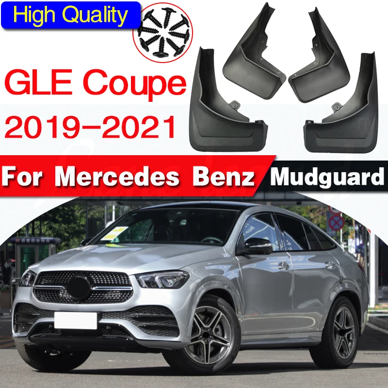 

Mudflaps FOR Mercedes Benz GLE Coupe classW167 Mudguards Fender Mud Flap Guard Splash Mudguard Car Accessories Auto Styline 4pcs