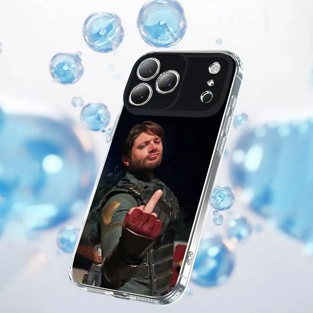 حافظة هاتف الممثل J-Jensen Ackles لهاتف iPhone 17,16,15,14,13,12,11,Plus,Pro,Max,Plus,E,Air,غطاء شفاف صغير