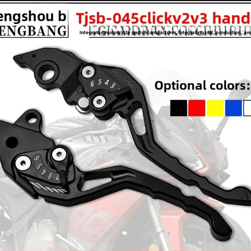 

Motorcycle Modification Parts CNC Aluminum Alloy Material CLICK V2 V3 Modified Handle Suitable for Cross-Border Philippines