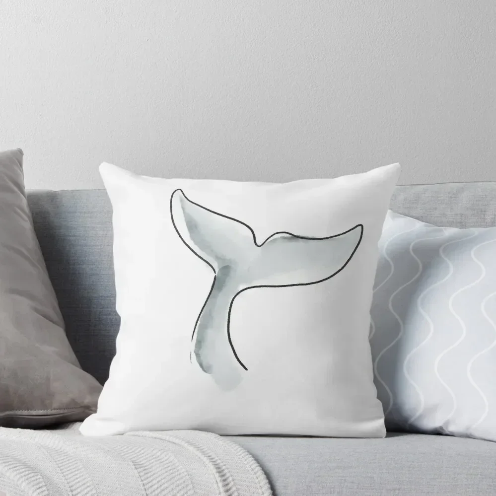 Whale tail fin Throw Pillow Covers For Sofas Christmas Pillow Cases Decorative pillowcase pillow