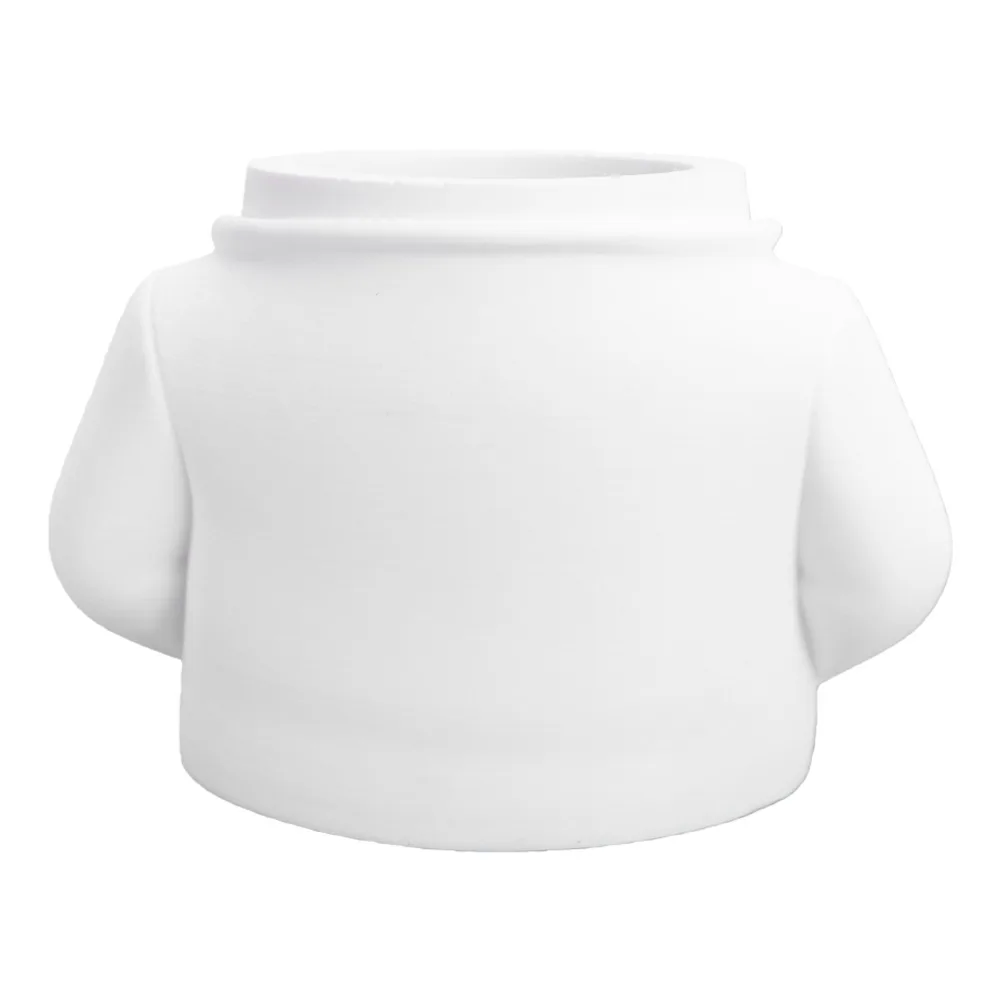 Creative Desktop White Coat Pen Holder Coat-Shaped 3D Printing Pencil Holder Multifunctional Nurse Figure Pen Holder Office