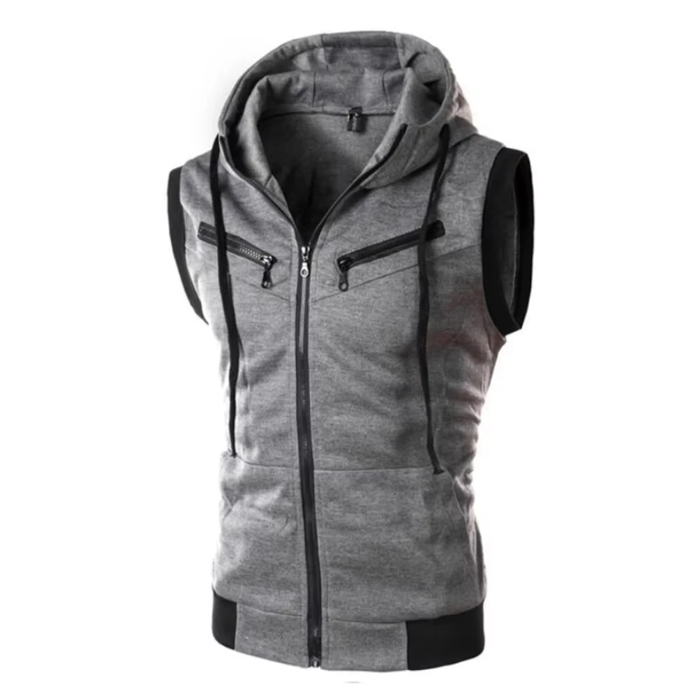 

Spring Sweater Vest Men's No Sleeve Retro Casual Knitted Pullover Men Wild Slim Knitting Sweaters Mens Clothes