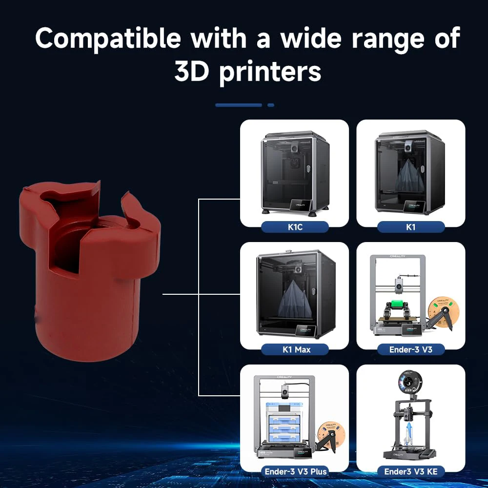 Creality k1c silikons ocke, 5pcs ender 3 v3 serie silikon abdeckung, hotend wärme isolation gehäuse abdeckung heiz block abdeckung