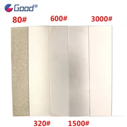 170*75mm Rectangle Diamond Grinding Sheet Hard Sharpening Stone Plate Lapping Film 80-3000 Grit