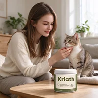 100g Kriath Cat Dental Care Nutritional Powder Daily Teeth Care Freshens Breath Easy to Mix Into Food Simple Nutrition Powder 1
