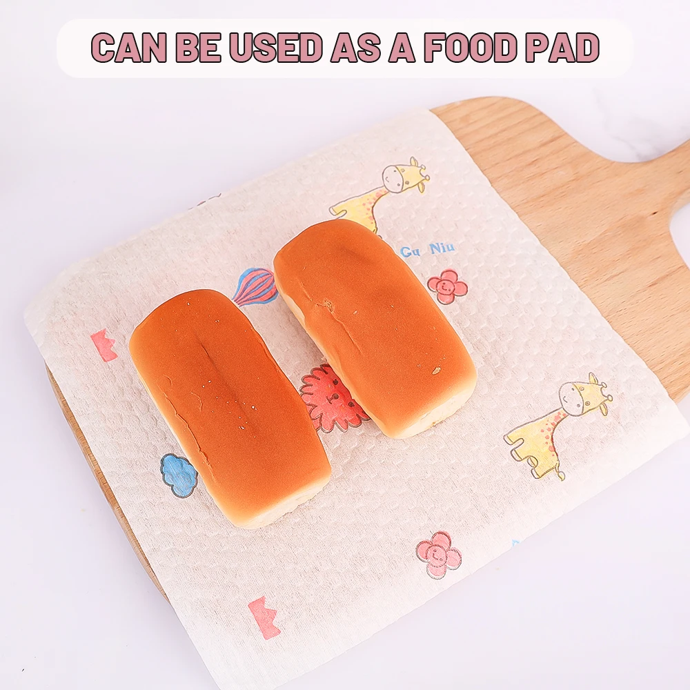 50/100pcs /roll Dish Cloth Disposable Rags Non -woven Rag Kitchen Hanging Tear-up One-time Dishrag Universal Car Shoe Cleaner